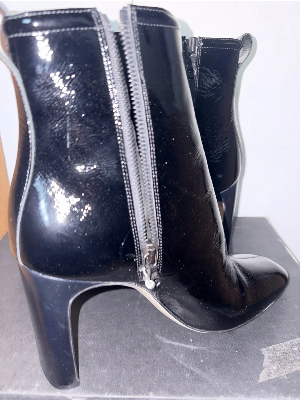 Women’s Rag & Bone Patent Ankle Boot with Block Heel size 39